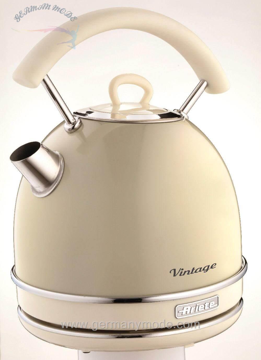 کتری برقی آریته ایتالیا Ariete Vintage 2877 beige