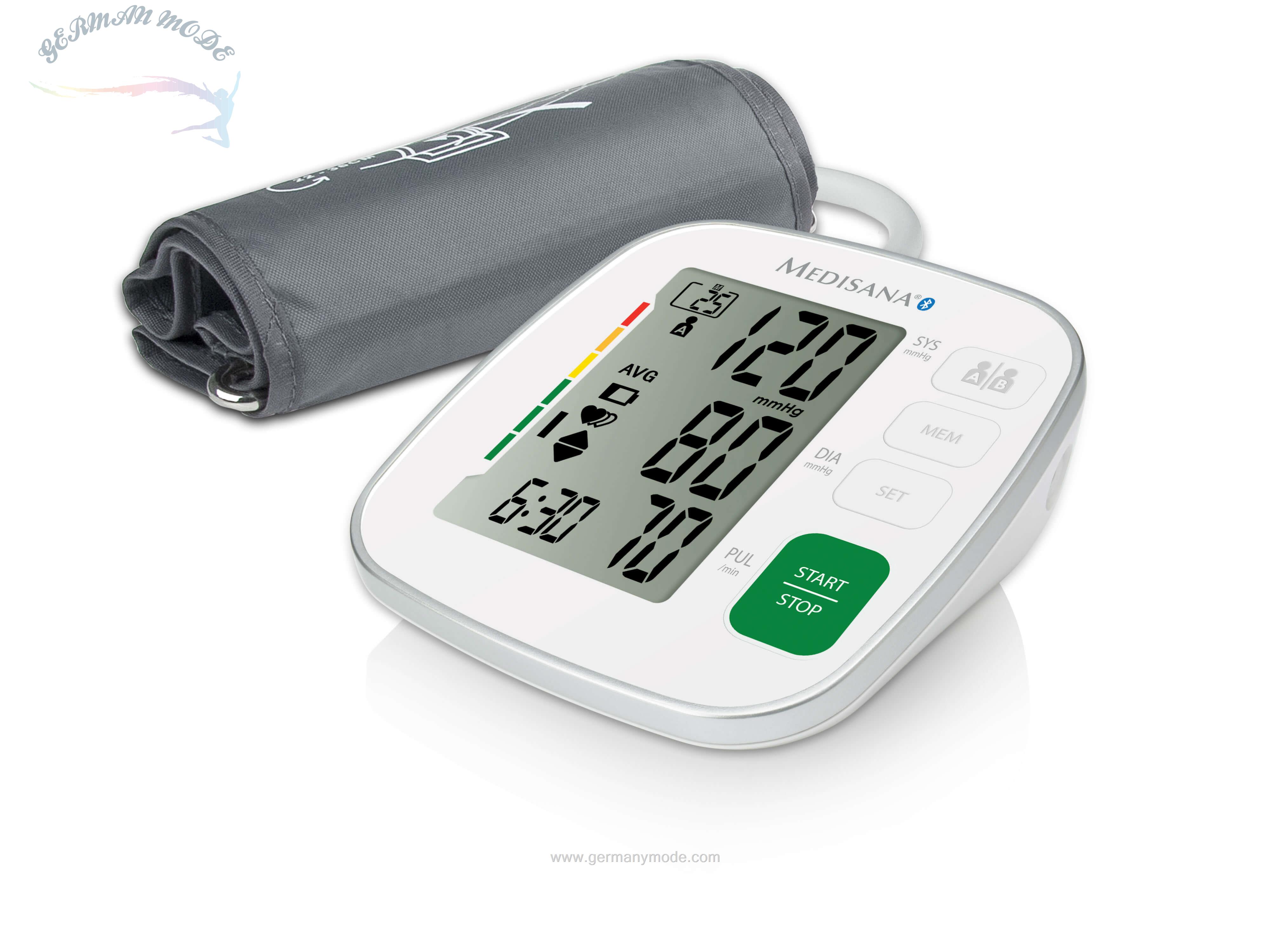 فشار سنج دیجیتالی مدیسانا آلمان medisnana BU 540 connect Oberarm-Blutdruckmessgerät