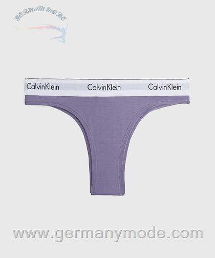 شورت برزیلی زنانه کلوین کلین آمریکا Calvin Klein Brazilian Slips Modern Cotton Splash Of Grape 000QF5981EAIP