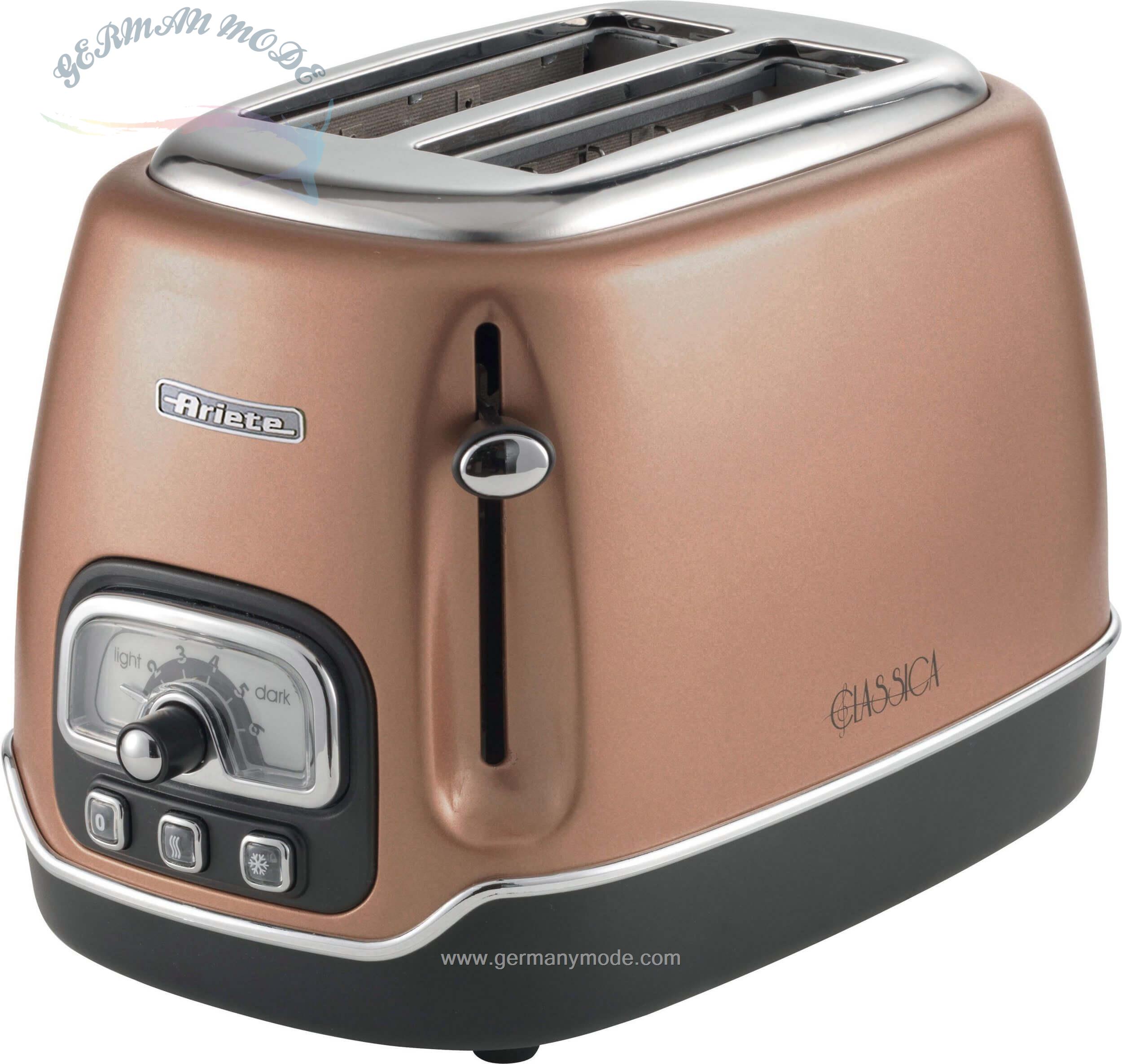 توستر آریته ایتالیا Ariete Toaster Classica kupfer 158KU