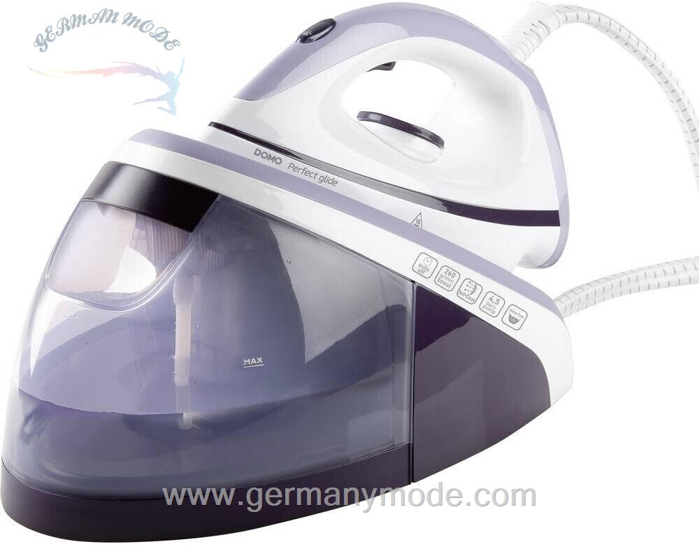 اتو بخار مخزن دار بومان DOMO DO7111S Dampfbügelstation Violett- Weiß 2800W