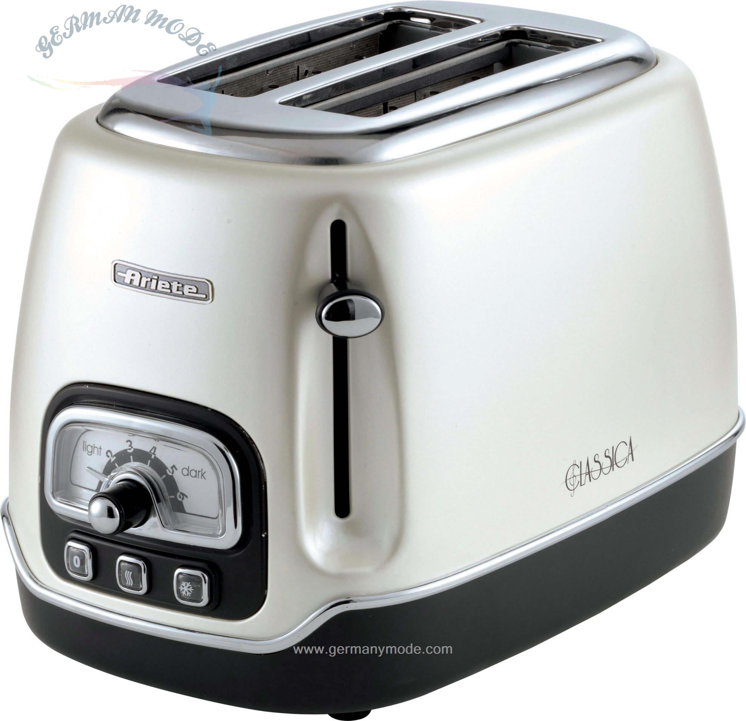توستر آریته ایتالیا Ariete Toaster Classica perlmutt 158PE