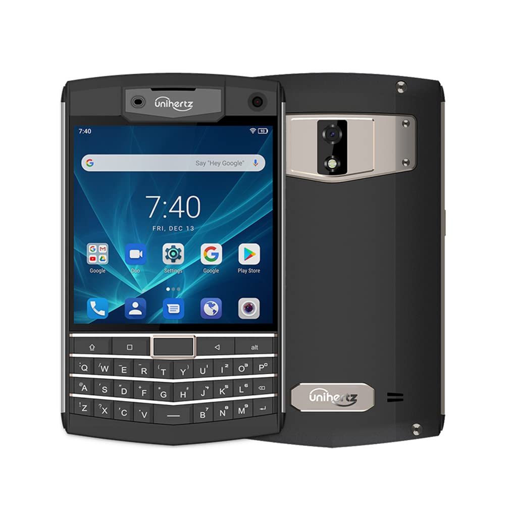 خرید از آمازون - Unihertz Titan 6GB+128GB، گوشی هوشمند QWERTY مقاوم، اندروید 10 آنلاک، مشکی