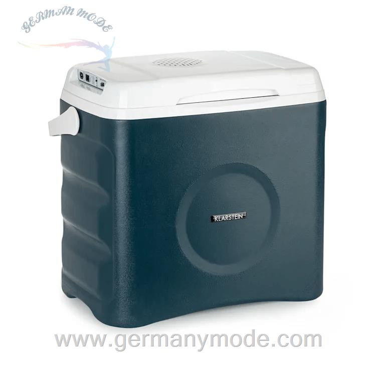 یخچال و گرم نگهدارنده مسافرتی 29 لیتری کلارشتاین آلمان Klarstein BeerBelly 29 Elektrische Kuhlbox Blau 42 dB 29 Ltr