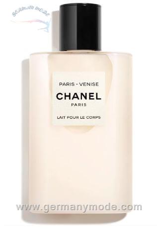 لوسیون شیر بدن زنانه پاریس ونیز 200 میل شنل فرانسه CHANEL PARIS VENISE LES EAUX DE BODY MILK 200 ml
