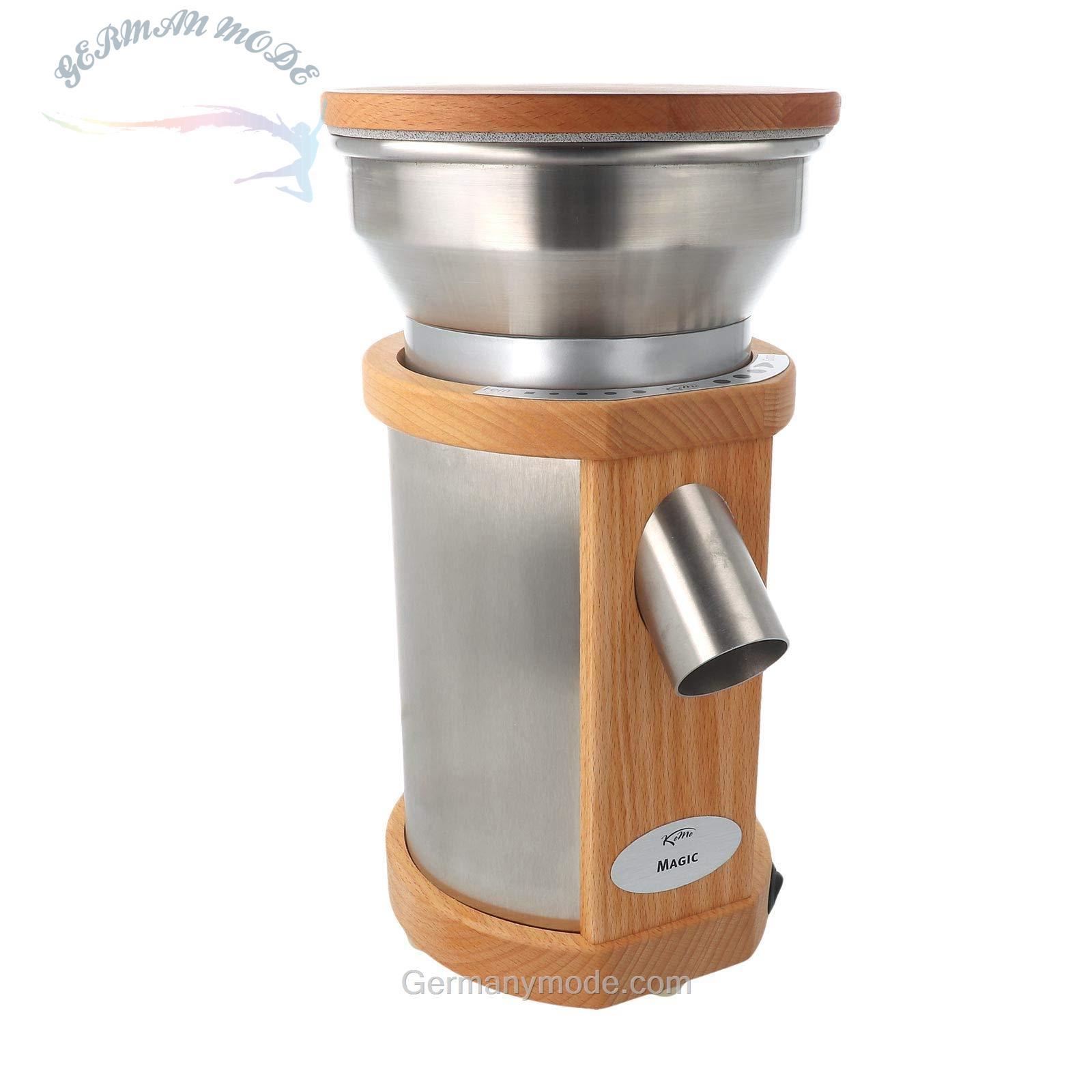 آسیاب غلات و قهوه برقی صنعتی KoMo (250 وات، چوب)