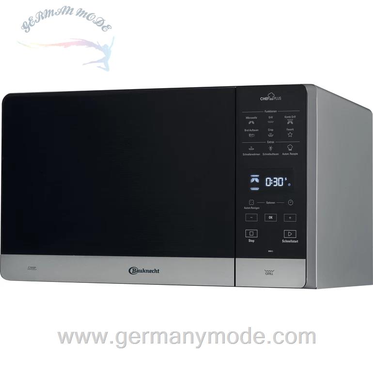 مایکروویو 25 لیتری باکنشت آلمان BAUKNECHT FREISTEHENDE MIKROWELLE: FARBE SILBER - MW 45 SL