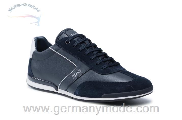 کتانی مردانه هوگو باس آلمان Hugo Boss Saturn Lowp ltal (50455305) dark blue