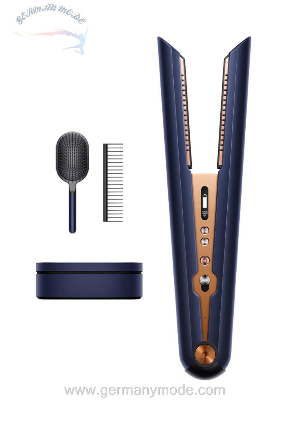 اتو مو برس و شانه دایسون انگلستان Dyson Corrale™ Haarglätter Geschenkedition Nachtblau-Kupfer
