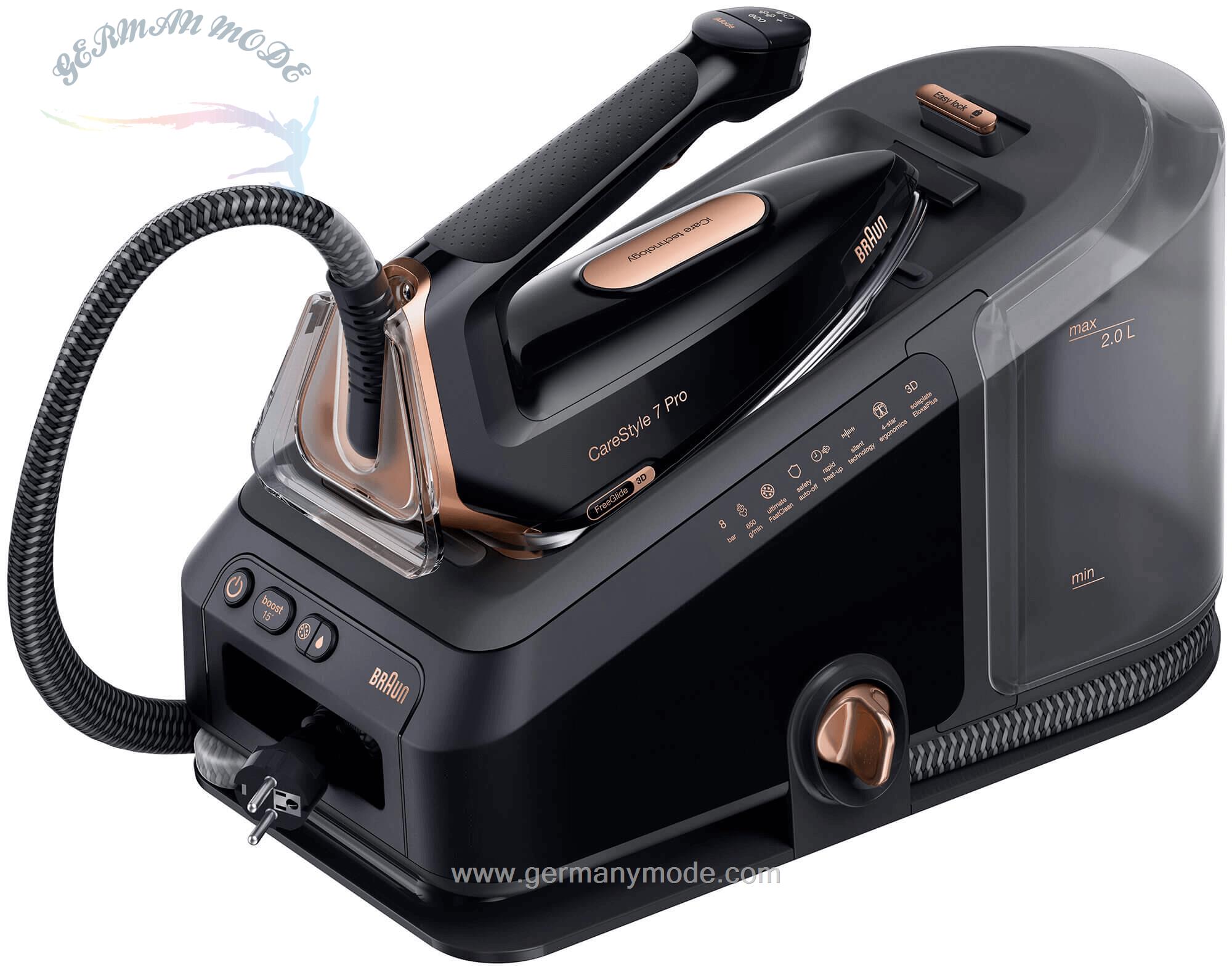 اتو بخار مخزن دار براون آلمان Braun CareStyle 7 Pro IS7286 BK