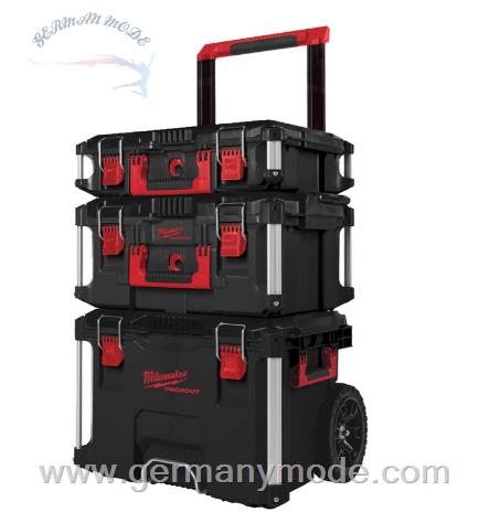 جعبه ابزار مدولار نورد میلواکی آمریکا Milwaukee Packout Promo-Set (3-tlg)