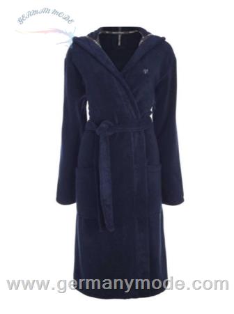 حوله حمام تن پوش زنانه و مردانه مارک او پلو آلمان Marc O Polo Classic (with hood) Navy Bademantel