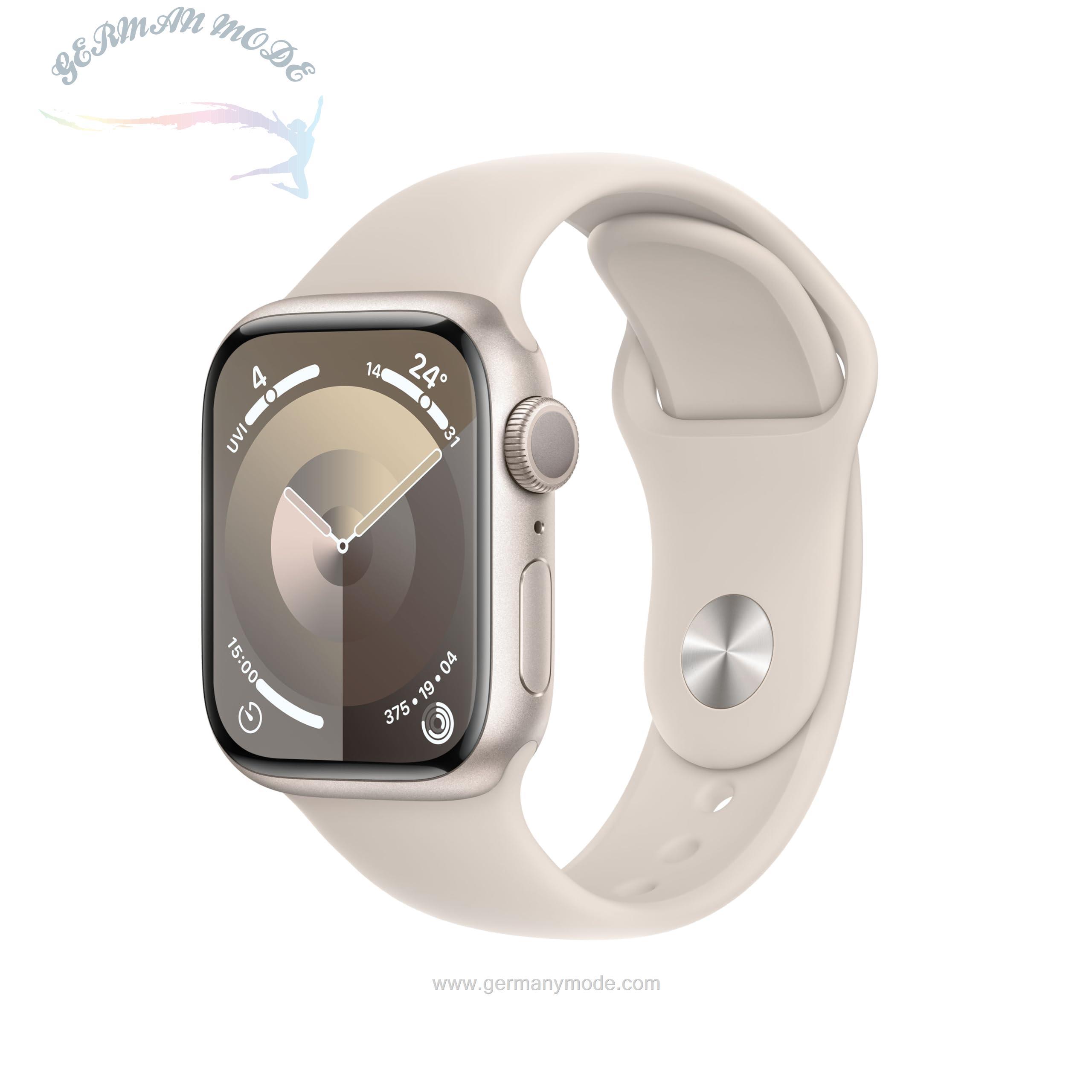 ساعت هوشمند اپل واچ اورجینال Apple Watch Series 9 (GPS 41 mm) Smartwatch mit Aluminiumgehäuse und