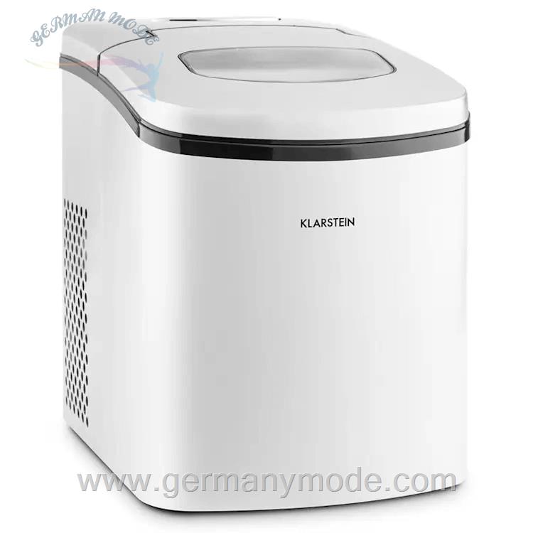 یخ ساز رومیزی کلارشتاین آلمان Klarstein Manhattan Eismaschine Silber Eiswürfelmaschine 150 watt 10 kg/d
