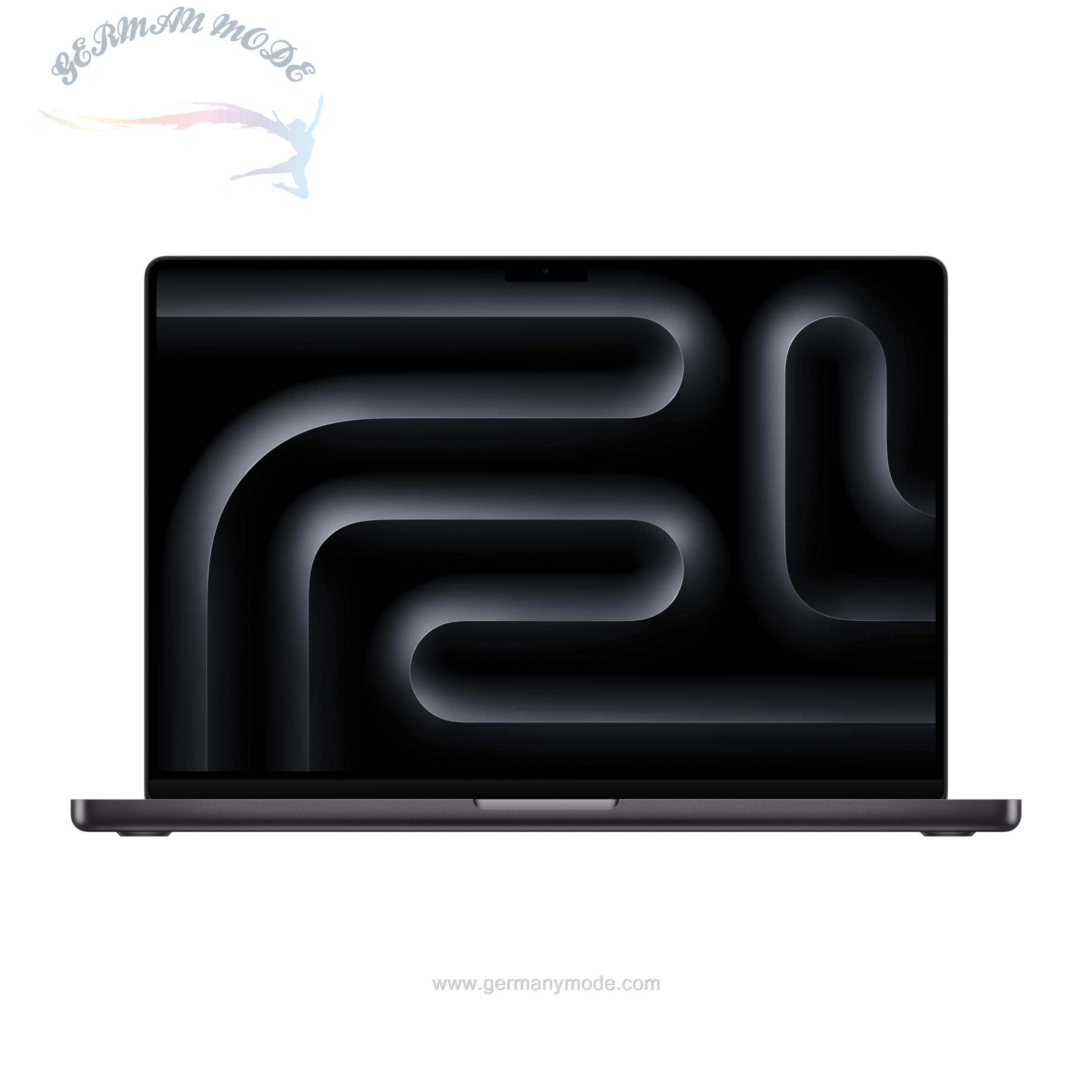 لپ تاپ 16.2 اینچی مک بوک پرو اپل اورجینال Apple 2023 MacBook Pro Laptop M3 Max Chip با پردازنده 14 هسته ای، پردازنده گرافیکی 30 هسته ای: صفحه نمایش 16.2 اینچی Liquid Retina XDR، 36 گیگابایت رم مشترک، 1 ترابایت حافظه SSD. با آیفون