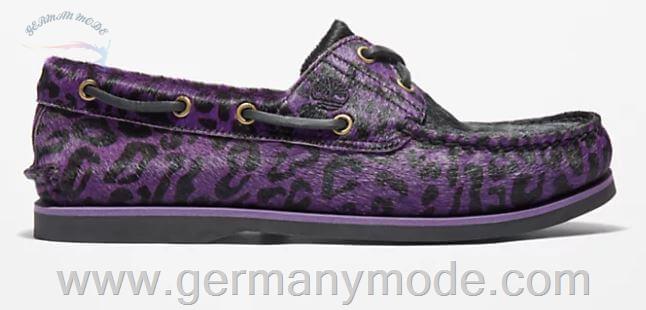 کفش کالج کلاسیک مردانه تیمبرلند آمریکا Timberland CLASSIC 2 EYE BOAT SHOE FOR MEN IN PURPLE