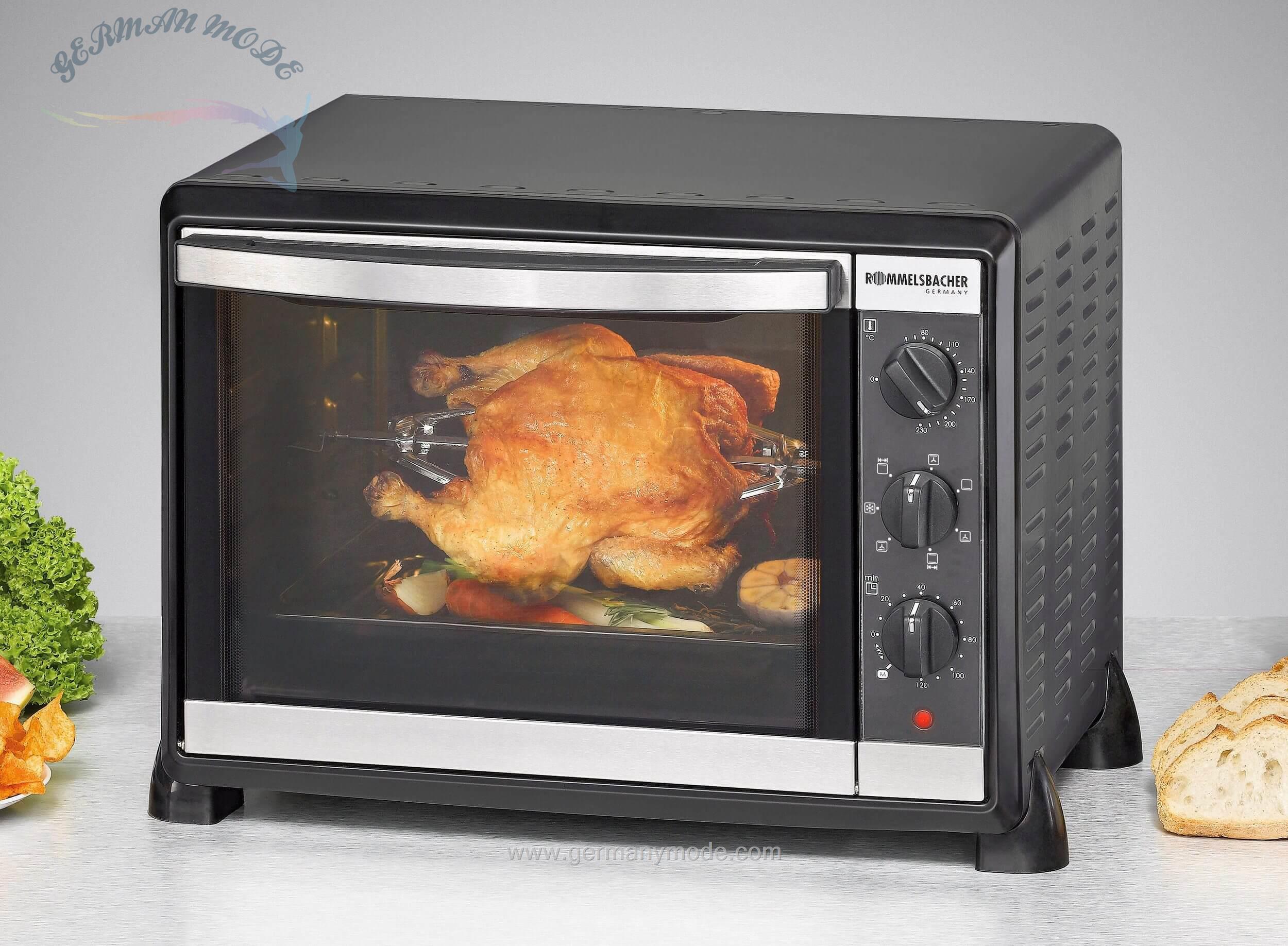 مایکروفر روملزباخر آلمان Rommelsbacher Minibackofen BG 1550 Back-Grill