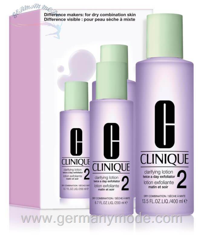 ست مراقبتی پاکسازی پوست خشک کلینیک آمریکا Clinique Difference Makers For Dry Combination Skin (200-400ml)