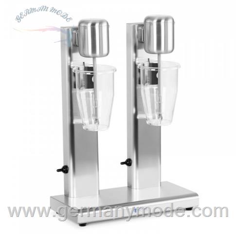 دستگاه میلک شیک ساز دو تایی رویال کترینگ آلمان Doppel-Milchshaker 2 x 1 l 15.000 U/min Edelstahl Standmixer Hochleistungsmixer