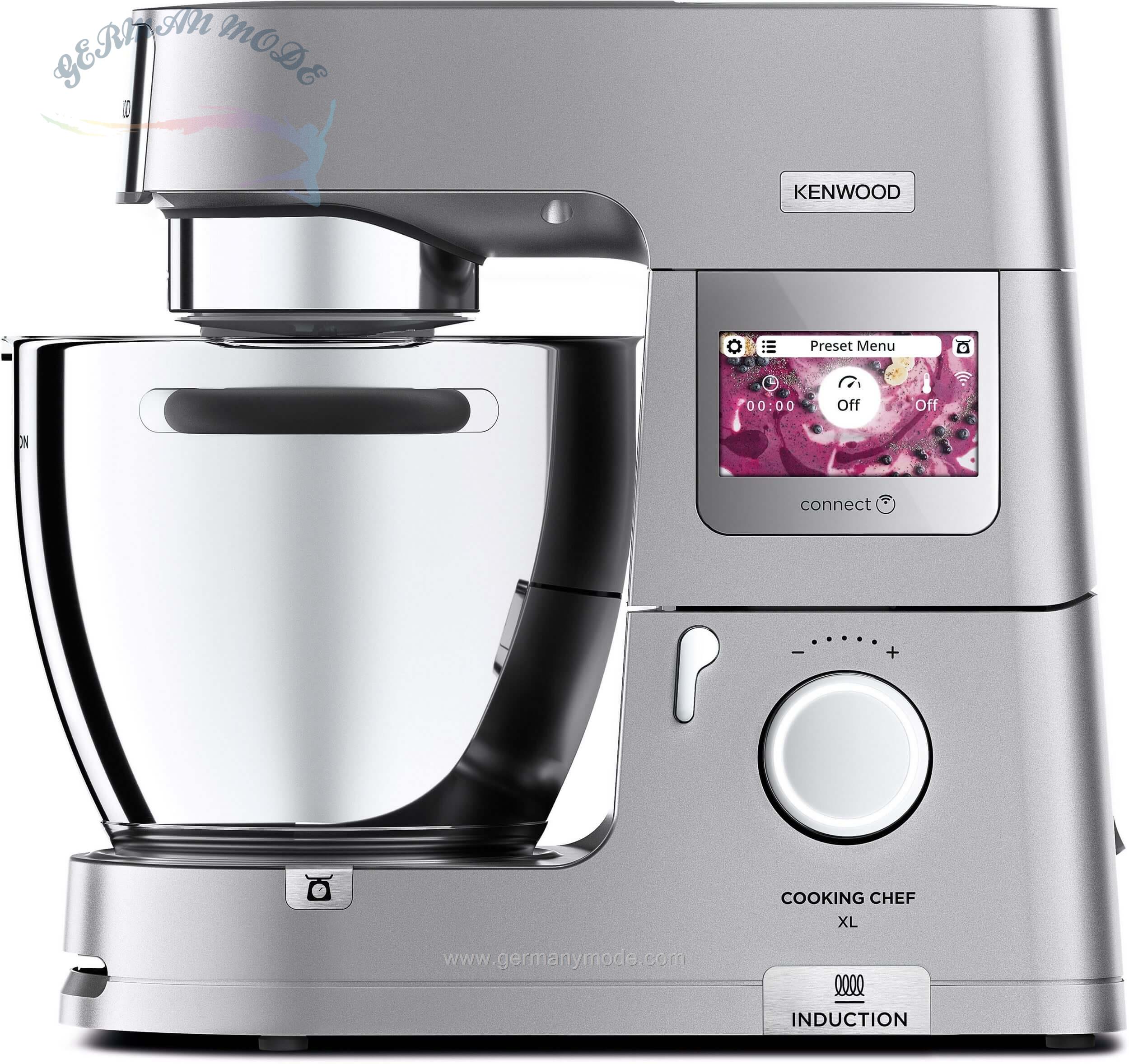 غذا ساز همه کاره کنوود انگلستان KENWOOD Küchenmaschine mit Kochfunktion Cooking Chef XL KCL95-424SI
