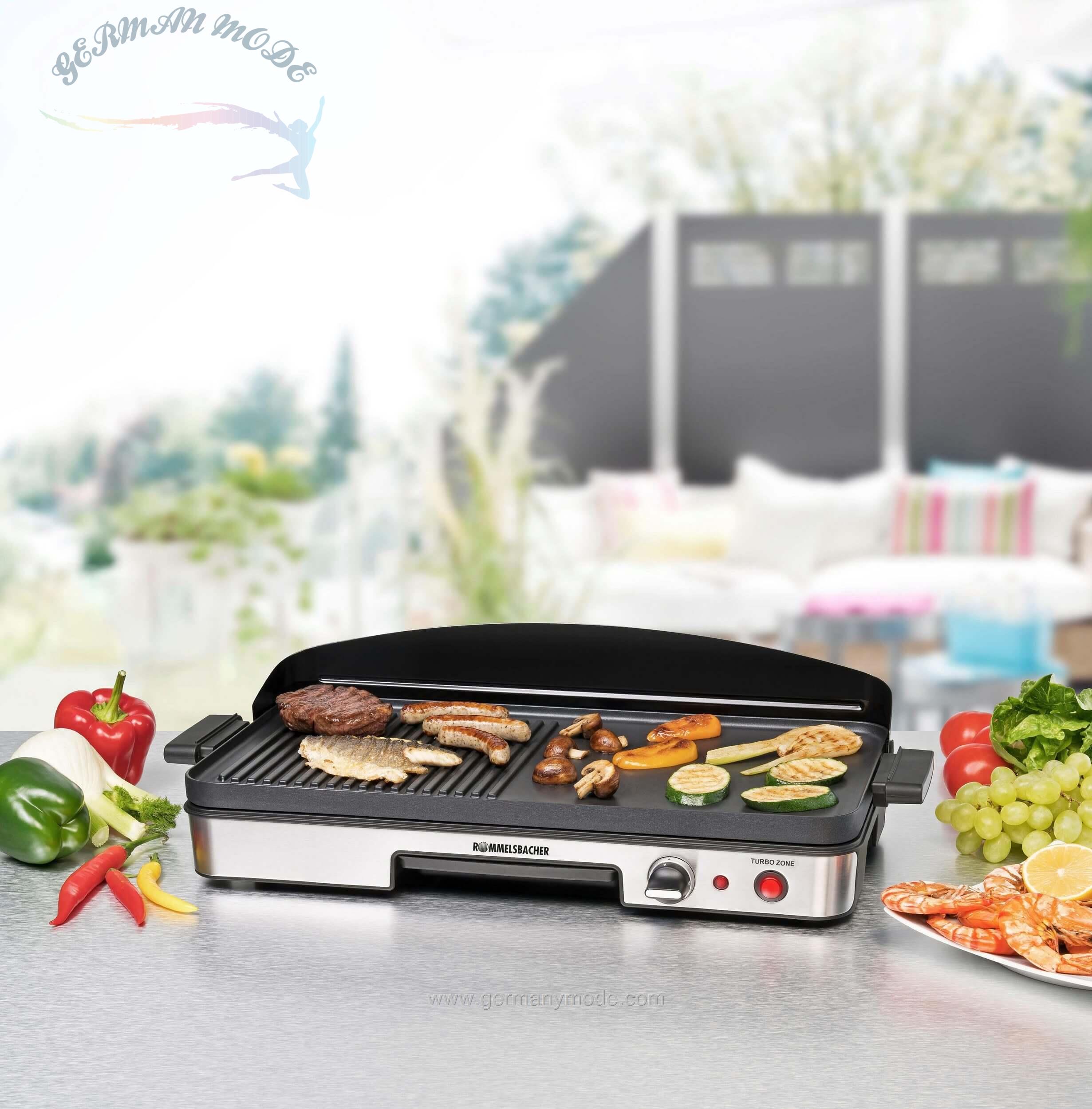 گریل باربیکیو روملزباخر آلمان Rommelsbacher Tischgrill BBQ2003-1900 W