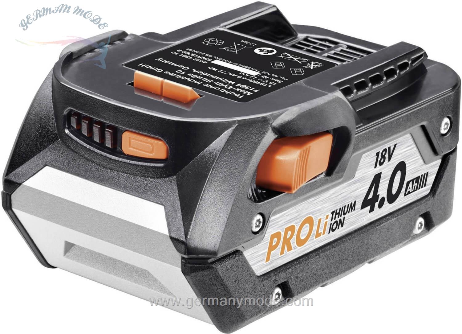 باطری 18ولت آاگ آلمان AEG AML1T06 Akku 18V 4,0 Ah Li-Ion