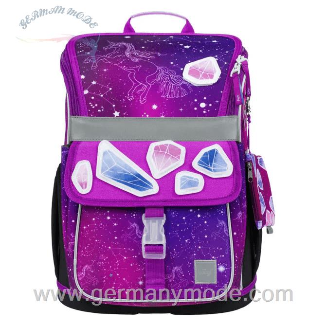 کوله پشتی مدرسه دخترانه 18 لیتری بگل Baagl Schulranzen Zippy Unicorn Universe Kreativ