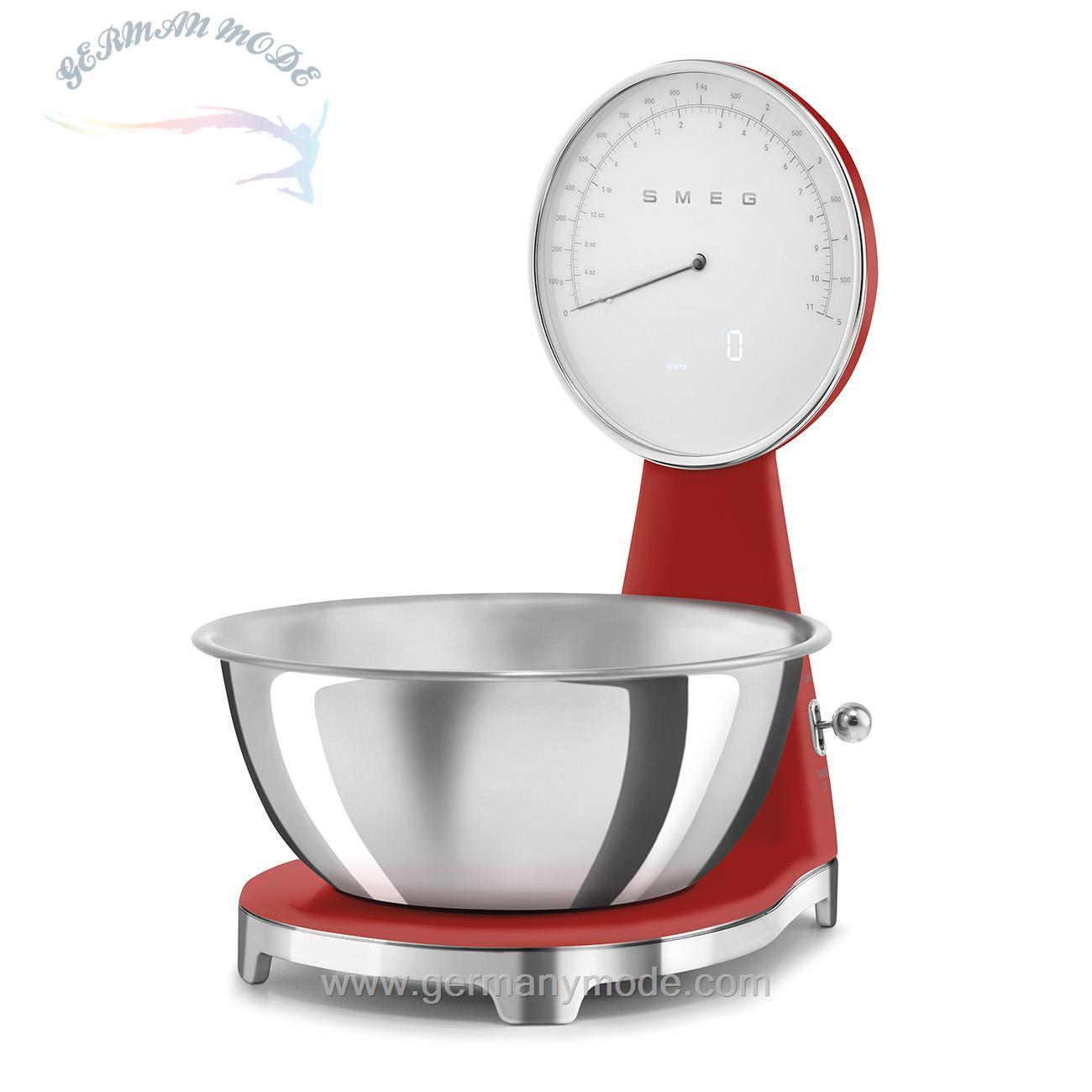 ترازو آشپزخانه اسمگ ایتالیا قرمز Smeg KSF01RDWW