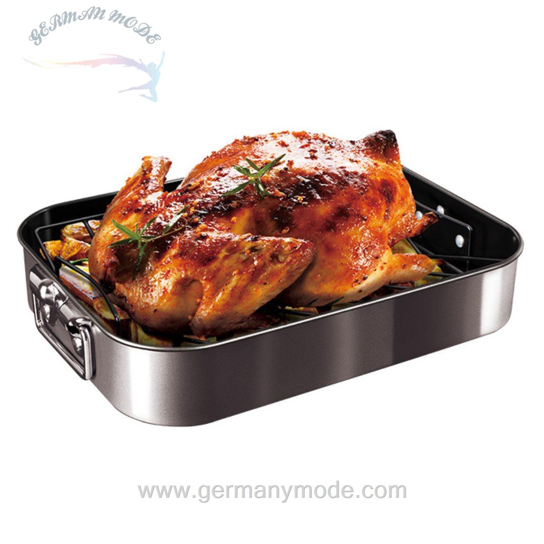 تابه کباب پز با قفسه برلینگر هاوس مجارستان Berlinger Haus Roasting Pan and Rack BH-7849 Shiny Black
