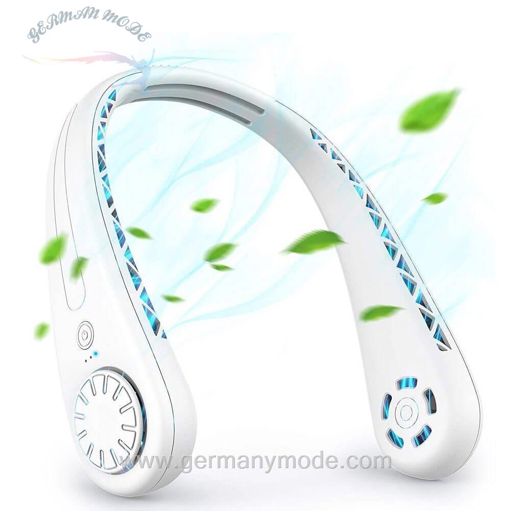 پنکه شارژی گردنی ساندگ sundiguer Mini USB-Ventilator Tragbarer Halsventilator