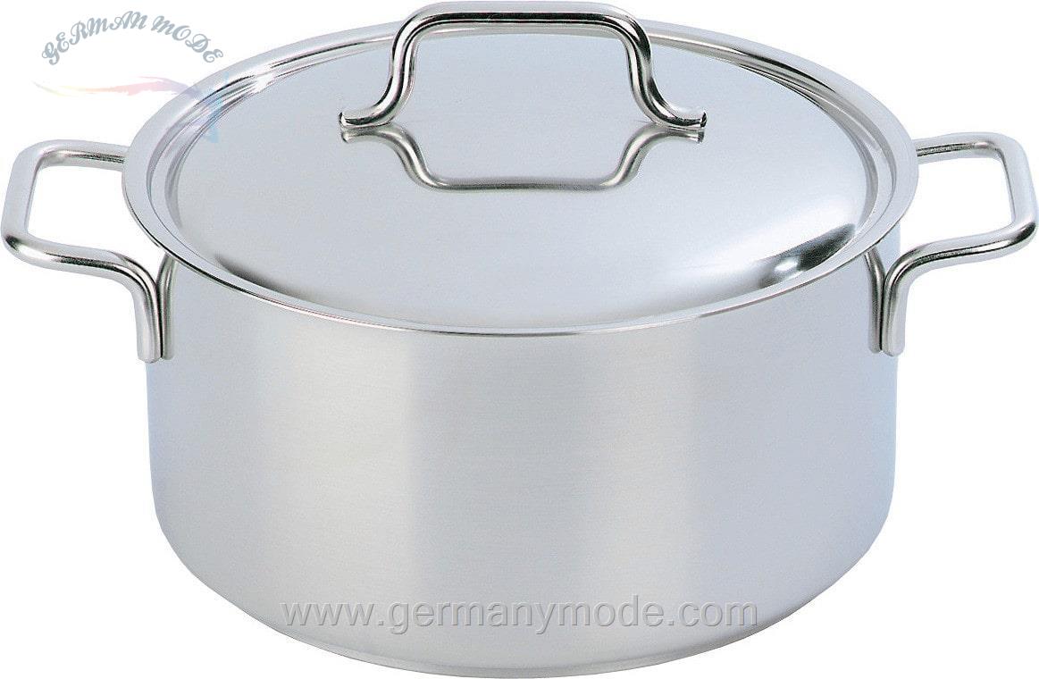 قابلمه 16 سانت آپولو درب دار دمایر بلژیک Demeyere Apollo Kochtopf mit Deckel 16 cm