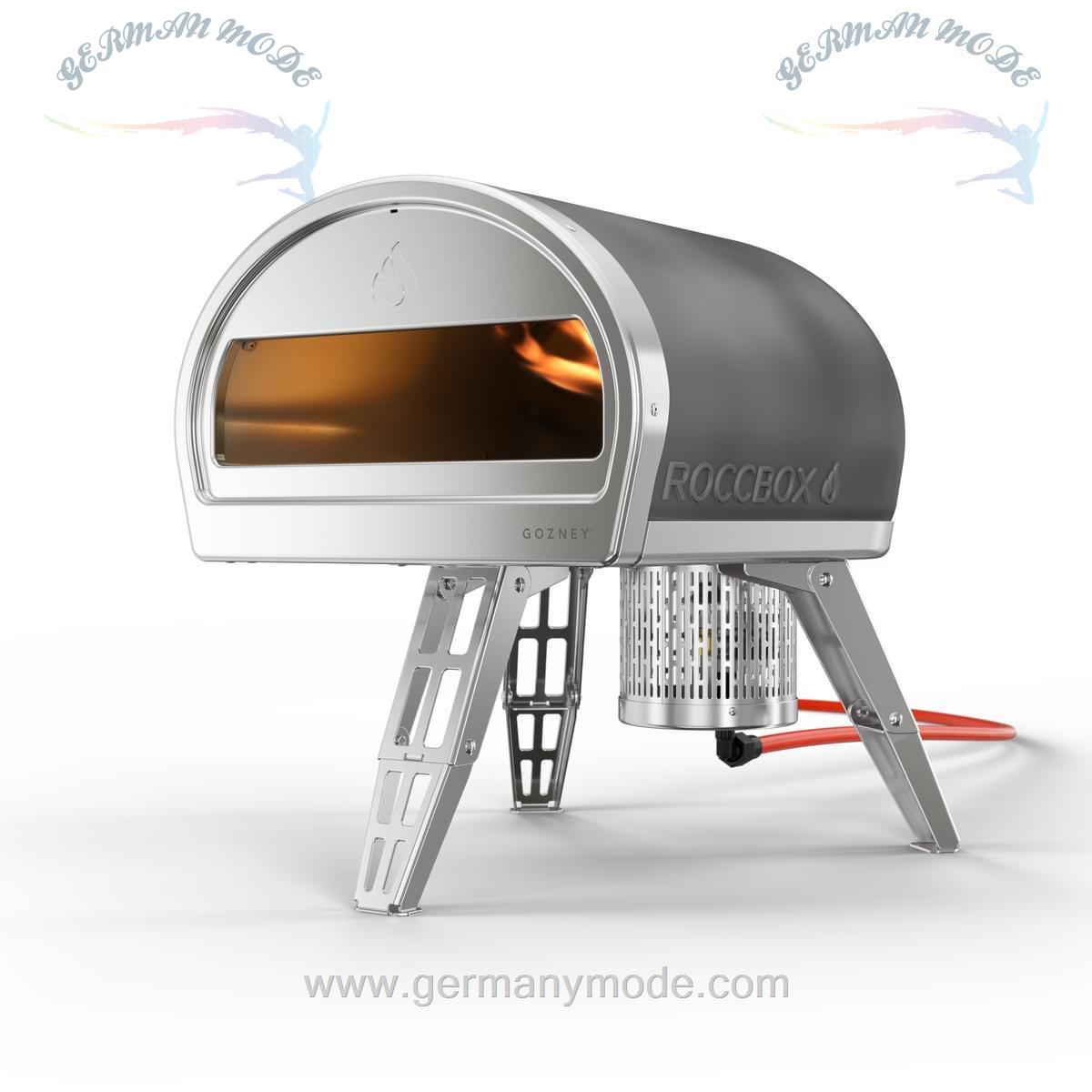 فر پیتزا گازی خانگی گوزنی Gozney° Roccbox Gas Pizzaofen Grau