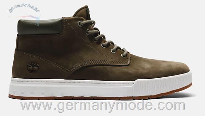 نیم بوت مردانه تیمبرلند آمریکا Timberland MAPLE GROVE LEATHER CHUKKA FOR MEN IN DARK GREEN