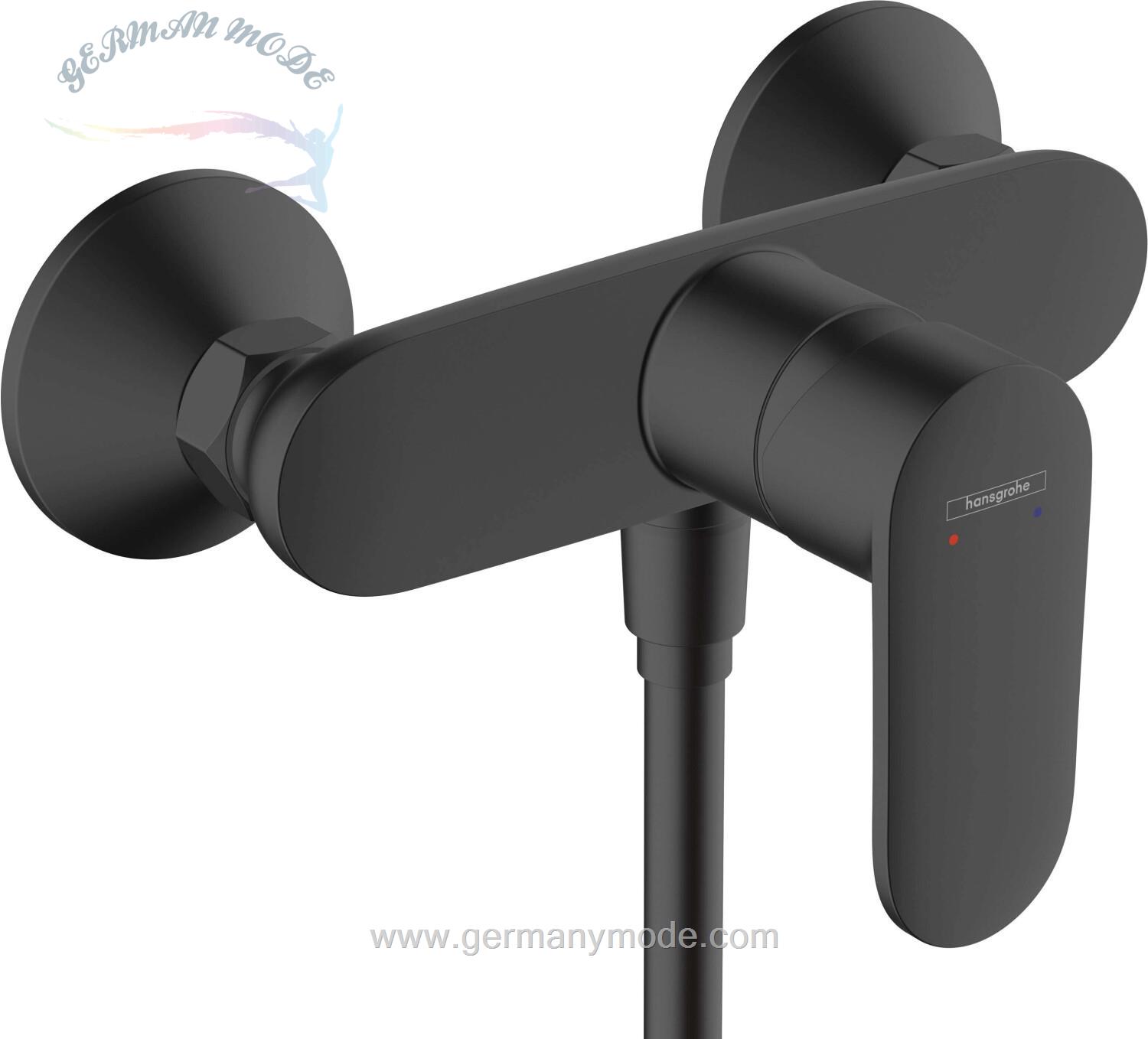 شیر مخلوط حمام هانس گروهه آلمان Hansgrohe Vernis Blend 71640 schwarz matt 71640670
