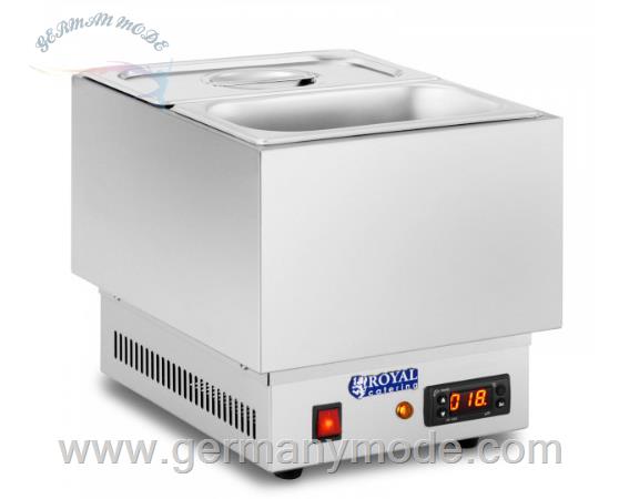 وارمر شکلات دو لگن برقی رویال کترینگ آلمان Royal Catering RCCM-250-2GN