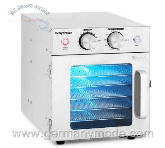 خشک کن میوه رویال کترینگ آلمان Dörrautomat - 500 W - Royal Catering - 6 Etagen 10012124