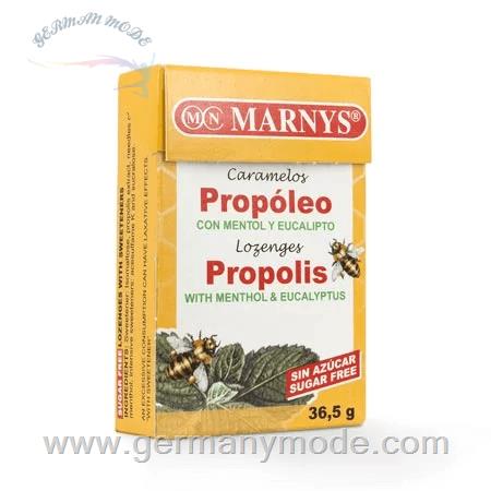 پاستیل بدون شکر گلودرد منتول اکالیپتوس مارنیس اسپانیا MARNYS Sugar Free Propolis Lozenges with Menthol and Eucalyptus MN638