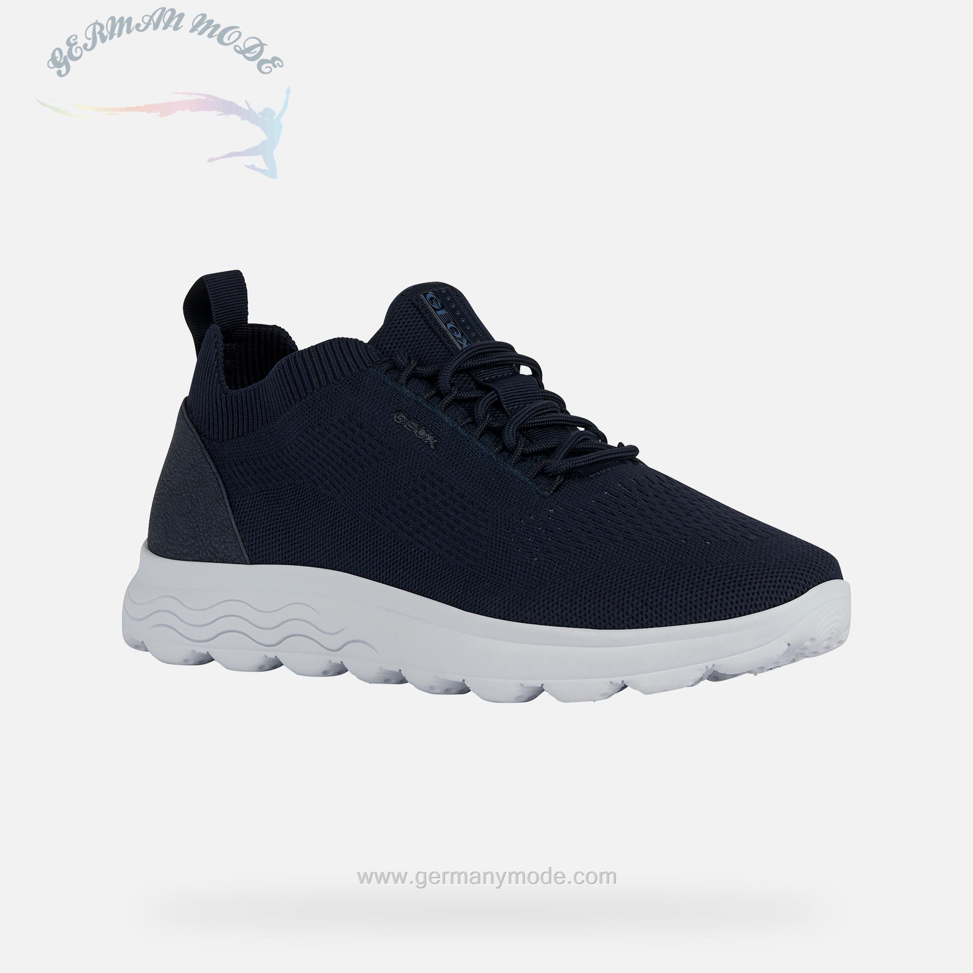 کتانی مردانه جی اوکس ایتالیا GEOX NIEDRIGE SNEAKERS Spherica Herr Marineblau/Jeansblau