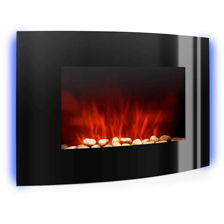 شومینه برقی کلارشتاین آلمان Klarstein Lausanne Elektrischer Kamin Schwarz