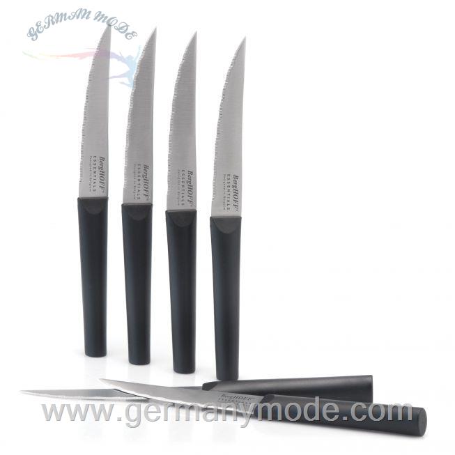 چاقو استیک 6 عددی برگهف بلژیک Berghoff 6 x Steakmesser mit Kunststoffgriff - Essentials