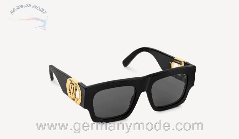 عینک آفتابی زنانه لویی ویتون فرانسه LOUIS VUITTON LV LINK SQUARE SONNENBRILLE Z1478W