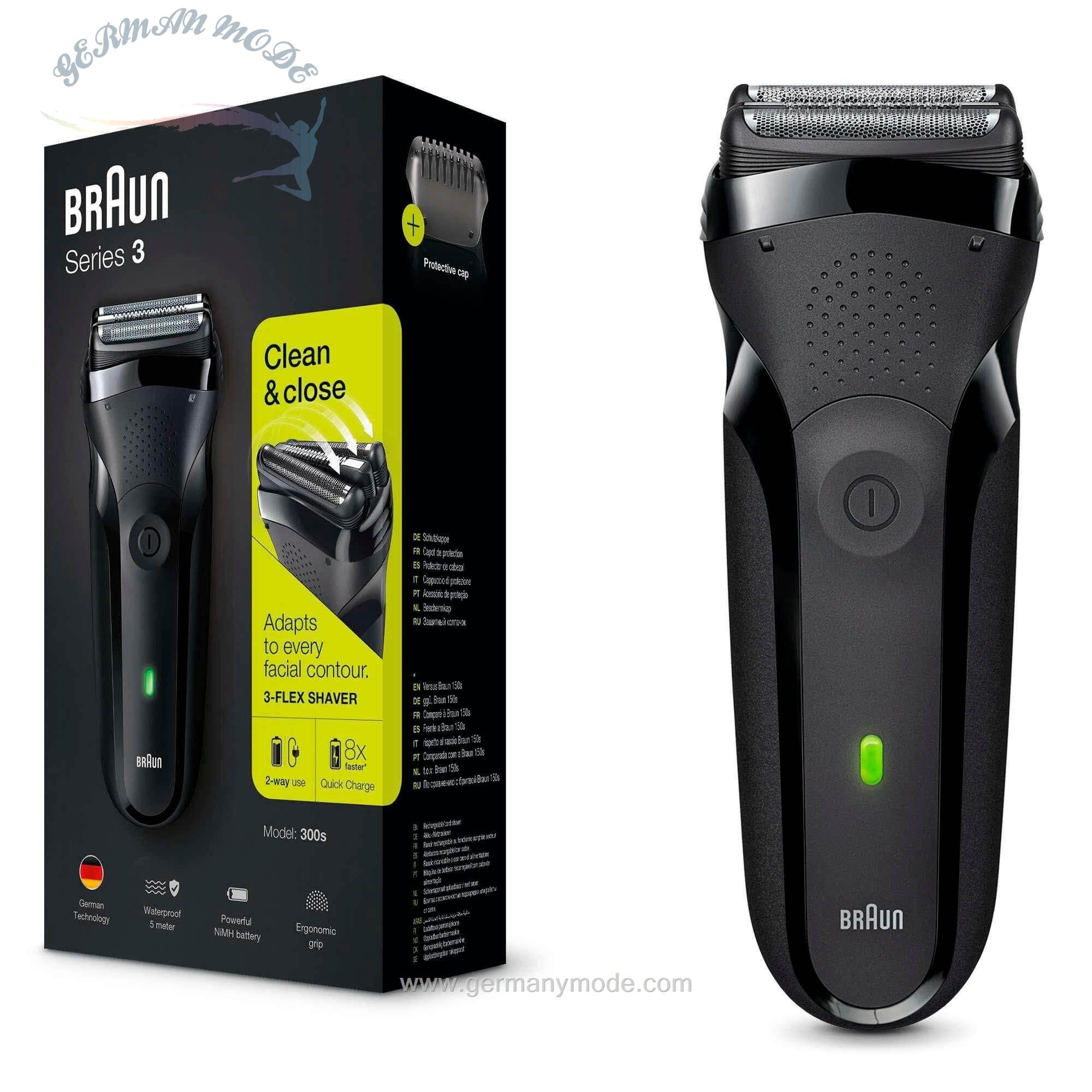 ریش تراش براون آلمان Braun Series 3 300s schwarz
