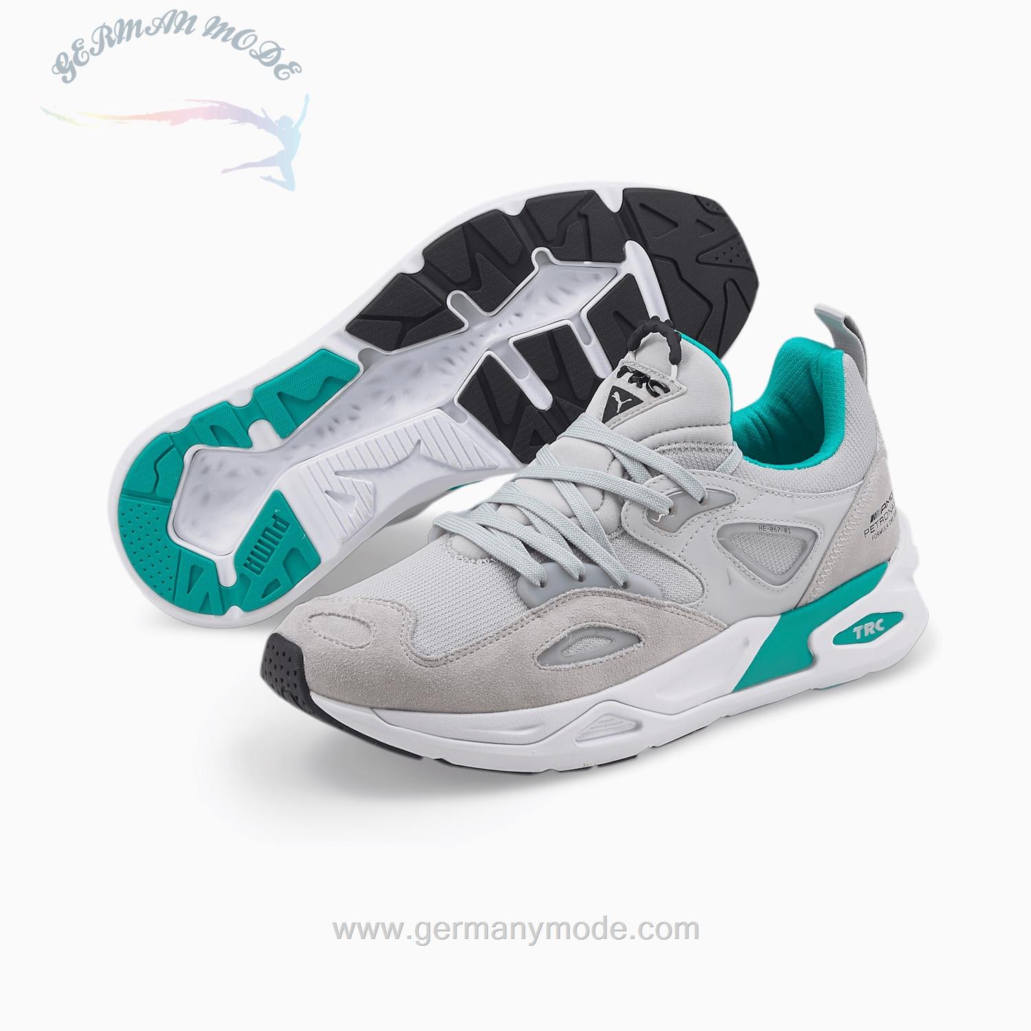 کتانی موتور سواری زنانه پوما آلمان PUMA Mercedes F1 TRC Blaze Motorsportschuhe-307134_01