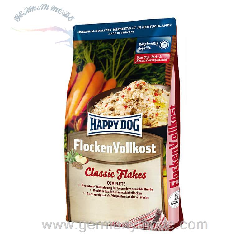 غذا خشک سگ هپی داگ آلمان Happy Dog Flocken-Vollkost Classic Flakes 3kg