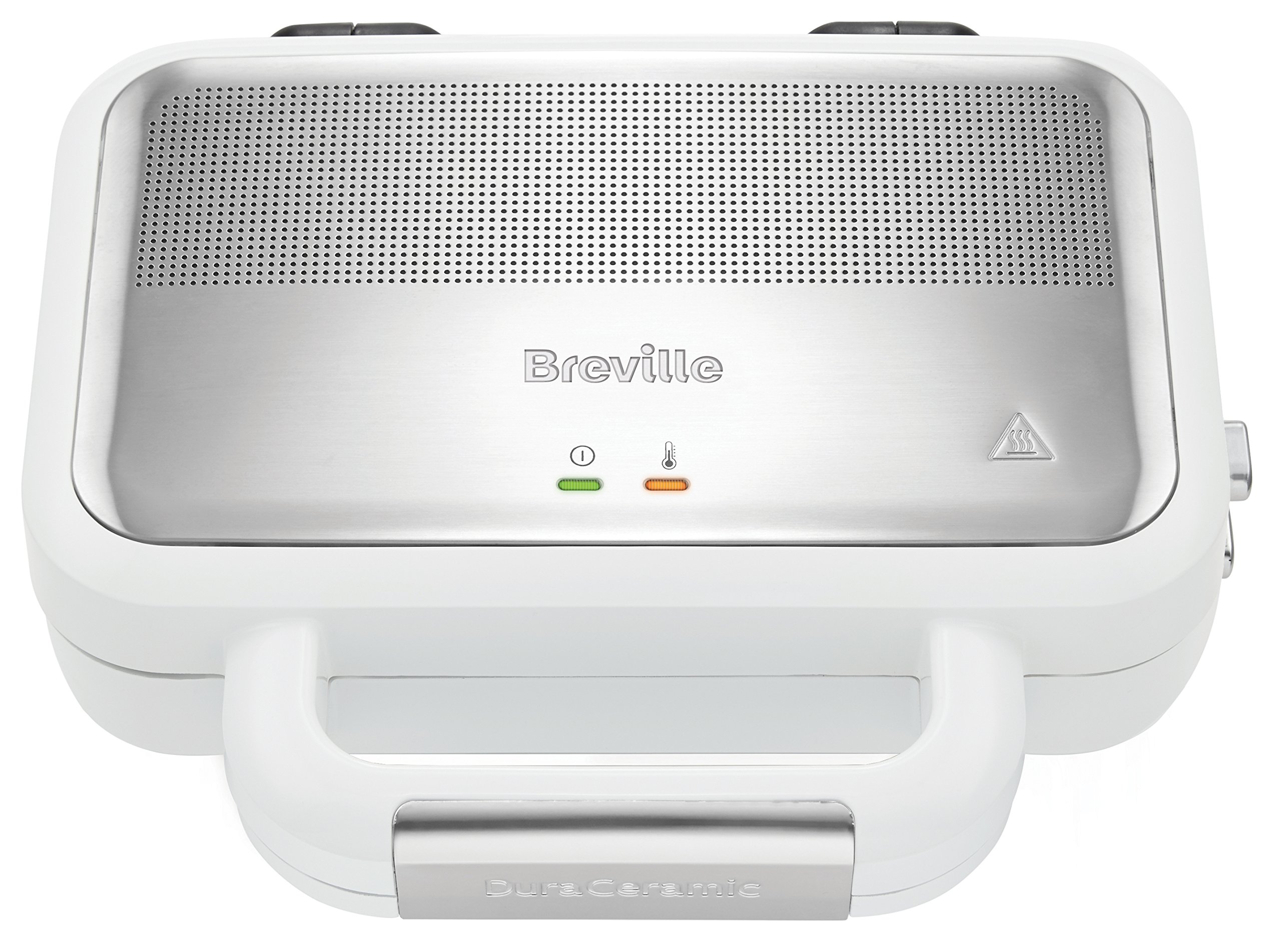 خرید از آمازون - ساندویچ ساز بشقاب عمیق Breville DuraCeramic | توستر ساندویچ 2 برش [VST074X] تکی