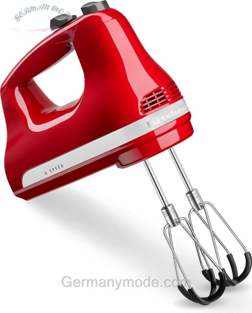 همزن برقی دستی کیچن اید آمریکا KitchenAid 5KHM6118 Red رنگ قرمز