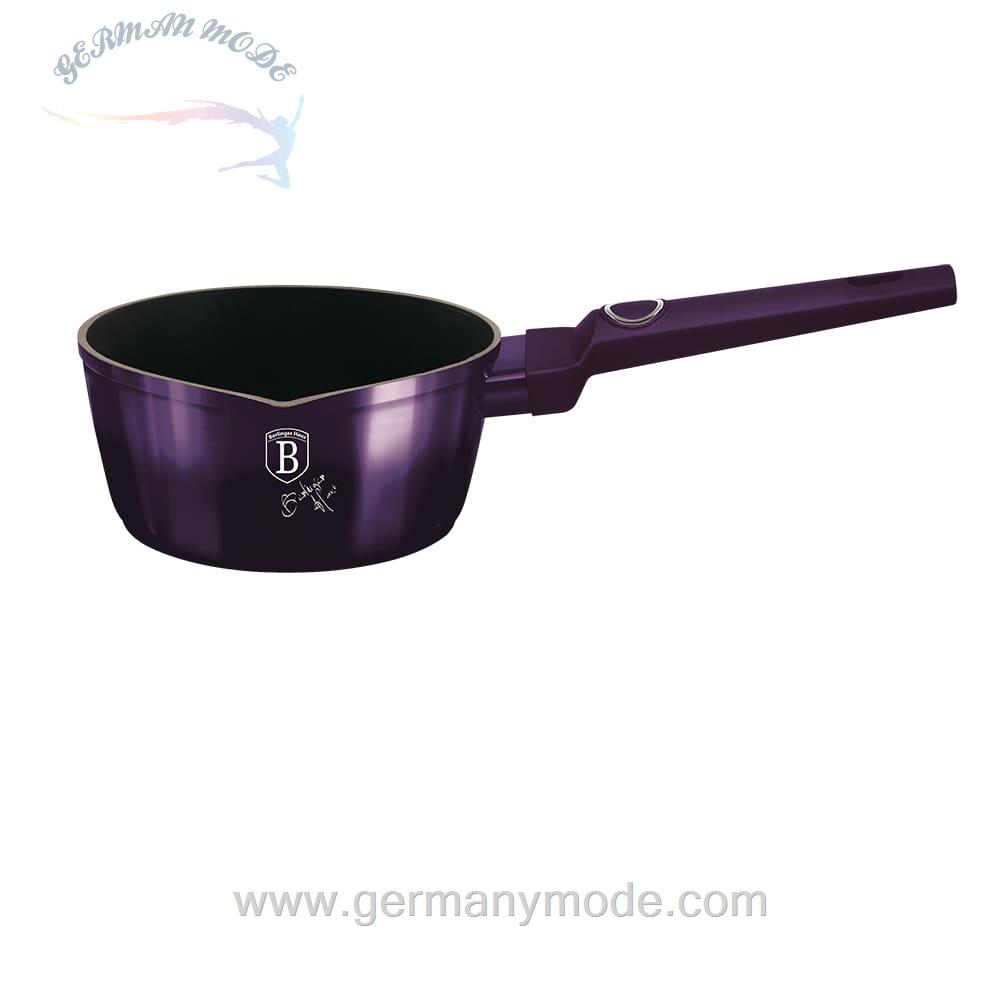 قابلمه 16 سانت برلینگر هاوس مجارستان BerlingerHaus SAUCEPAN 16 CM BERLINGER HAUS BH-6627 PURPLE ECLIPSE COLLECTION