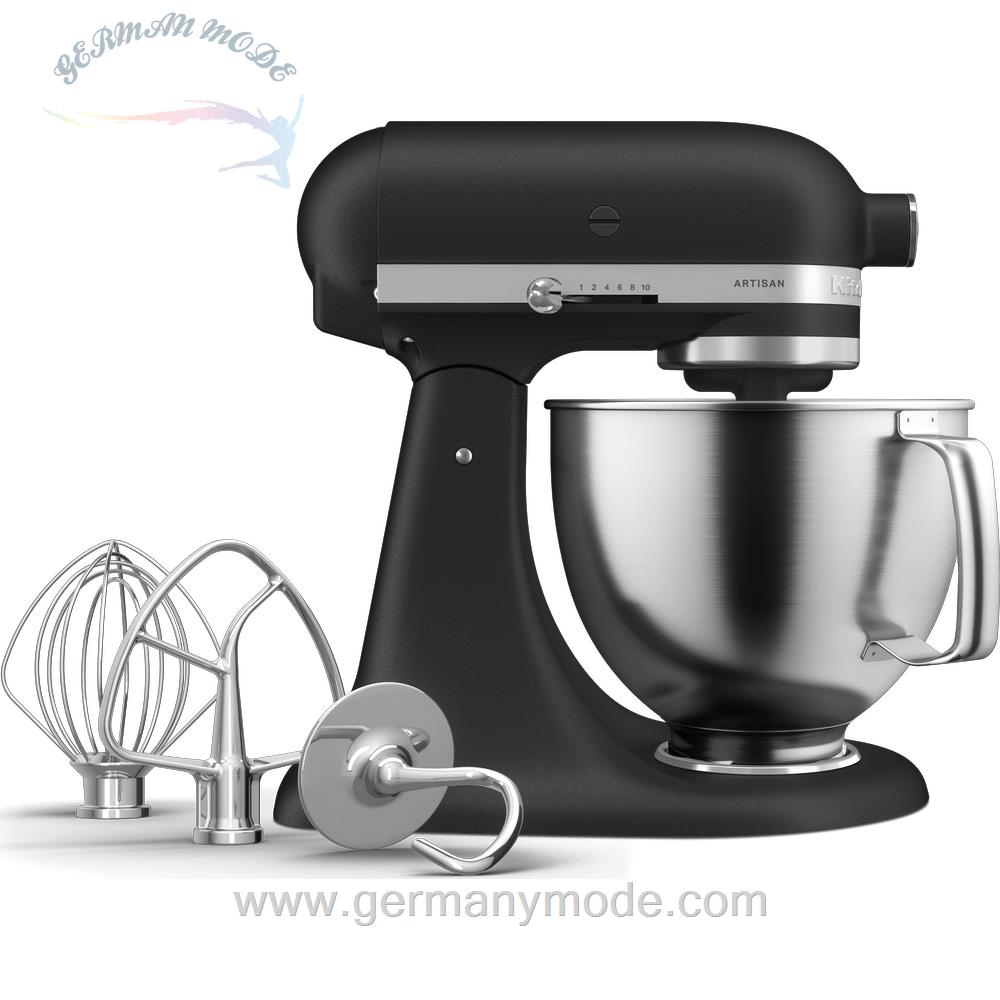 غذا ساز همه کاره کیچن اید آمریکا KitchenAid KÜCHENMASCHINE KIPPBARER MOTORKOPF 4,7L – ARTISAN BY YOU 5KSM193AD-schwarz
