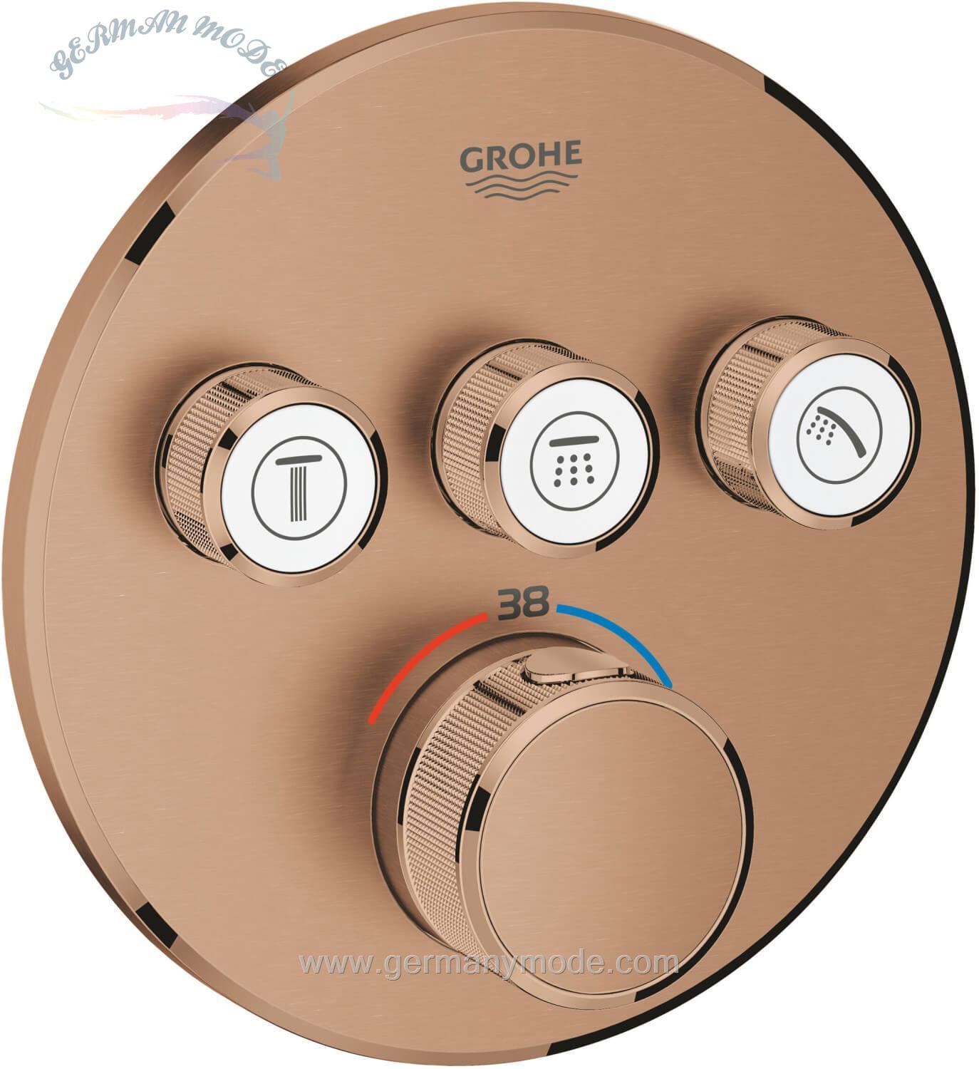 شیر حمام توکار گروهه آلمان GROHE Grohtherm SmartControl 29121 29121DL0