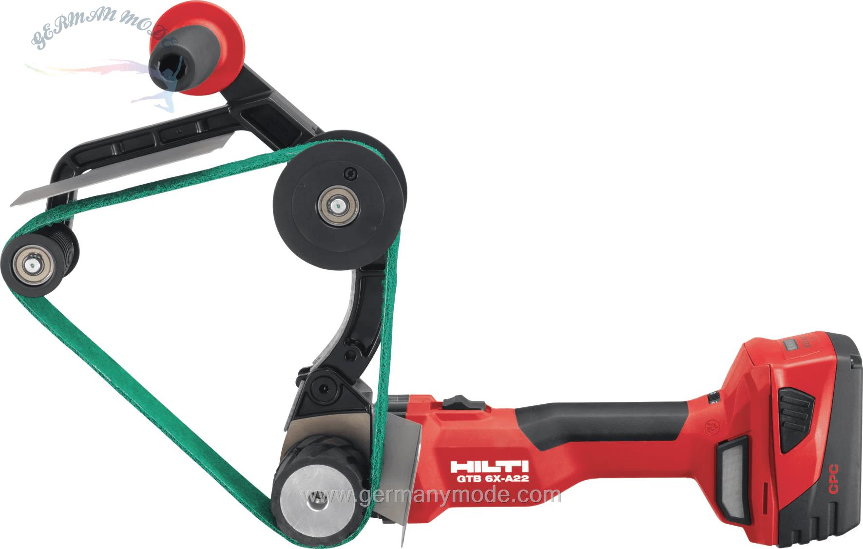 سنباده زن شارژی هیلتی لیختن اشتاین HILTI AKKU-ROHRBANDSCHLEIFER GTB 6X-A22